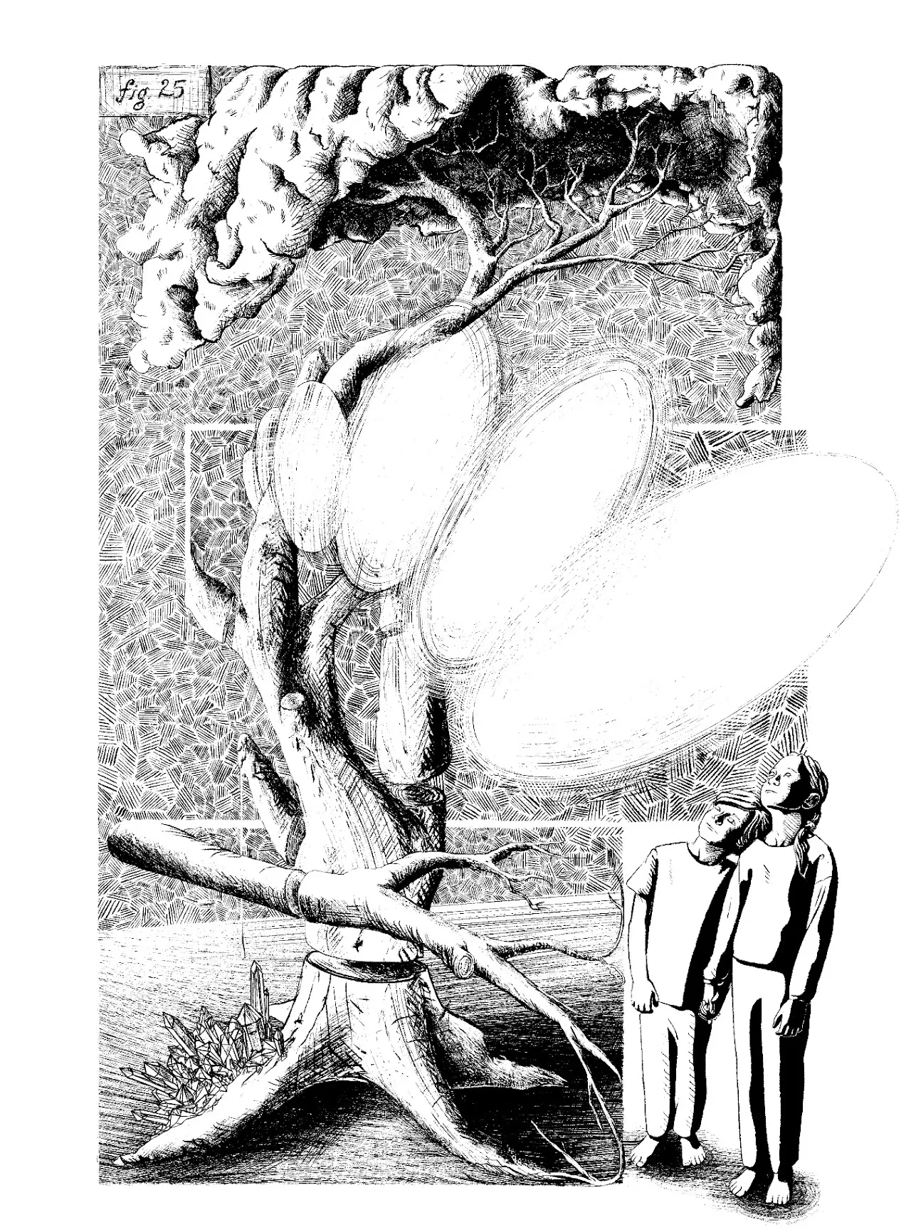 Synthesis of the Aberration — digital illustration, 2023 — by Josh Brownlow